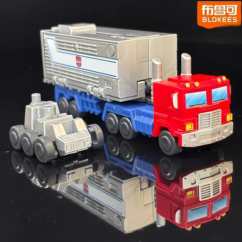 

New Hot Genuine Blokees Transformers Defender Version 5 Galvatron Jetfire Optimus Prime Reflector Assembly Models Toy Xmas Gift