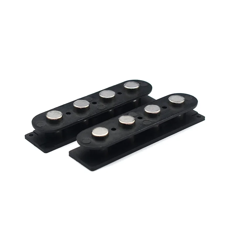 4-String Bass Humbucker Pickup Kits, Ceramic, Plastic Bobbin, 9.5mm Pole Piece, 4C Cable Pickup Kits for Dual Coil Pickup Kit