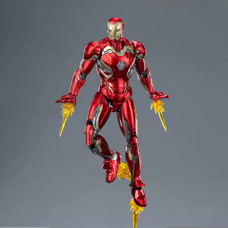 1:12 Original Fondjoy Iron Man Mk45 Mk1 Mk2 Mk3 Mk4 Mk5 bricolage jouet figurine Tony Stark légende Collection Anime modèle enfants cadeau