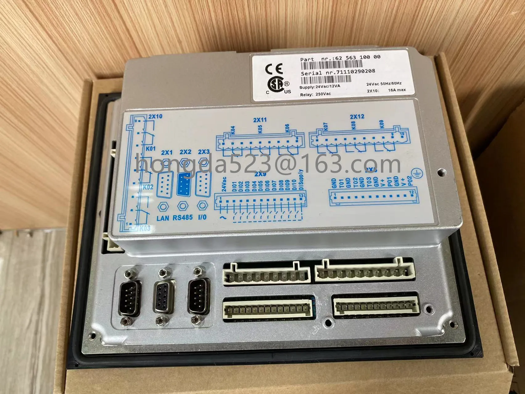 1900071011Atlas Schroef Compressor Controller Computerbord Scherm Montage