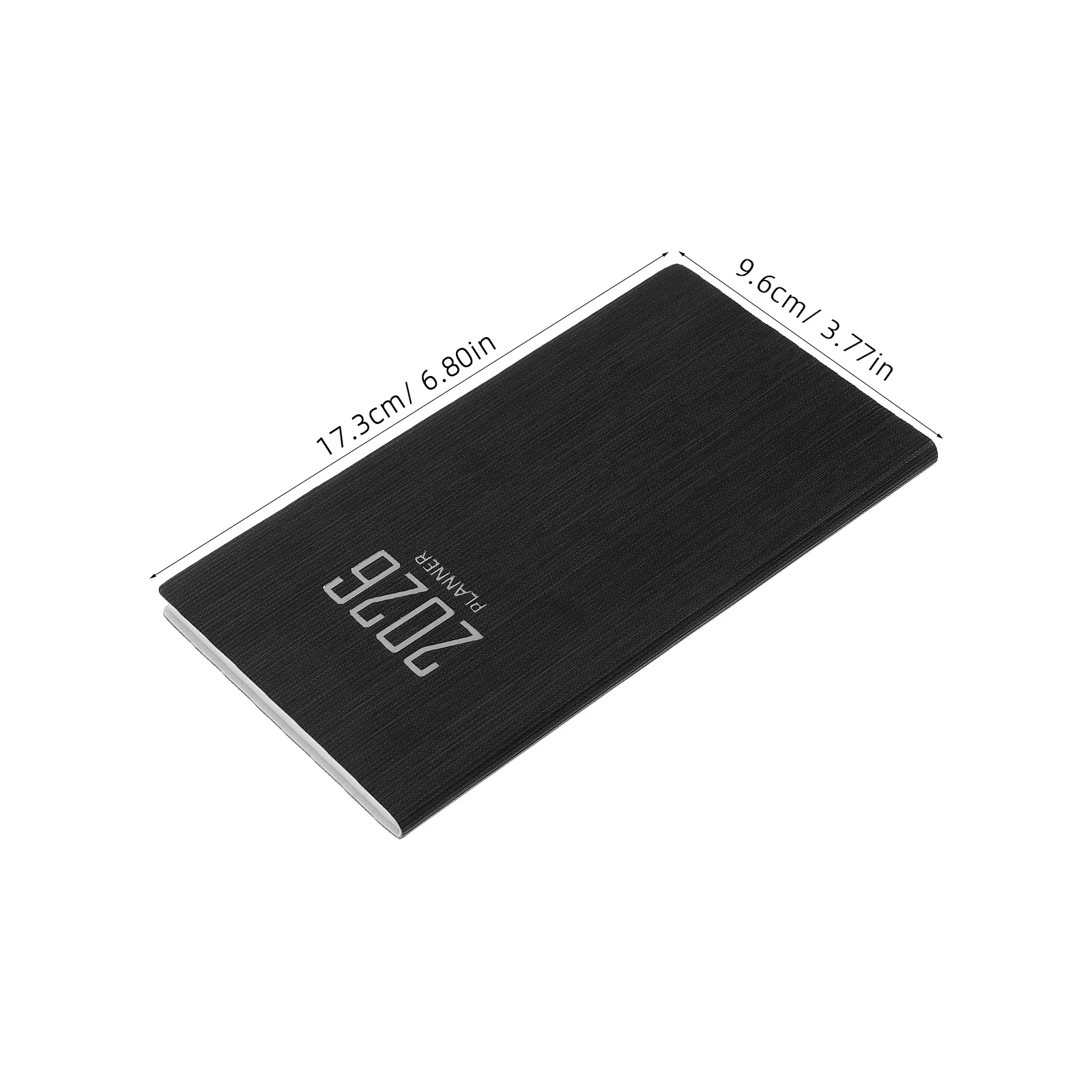 2026 A6 غطاء صناعي للمخطط الشخصي، جدول أسبوعي شهري، تصميم محمول، تجربة كتابة سلسة