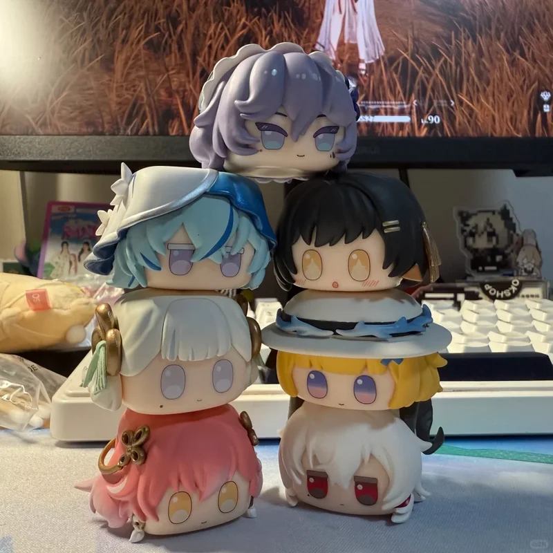 New Genuine Wuthering Waves Doll Series Blind Box Kawaii Mystery Box Desktop Decoration Anime Figure Christmas Gift Trendy Toy