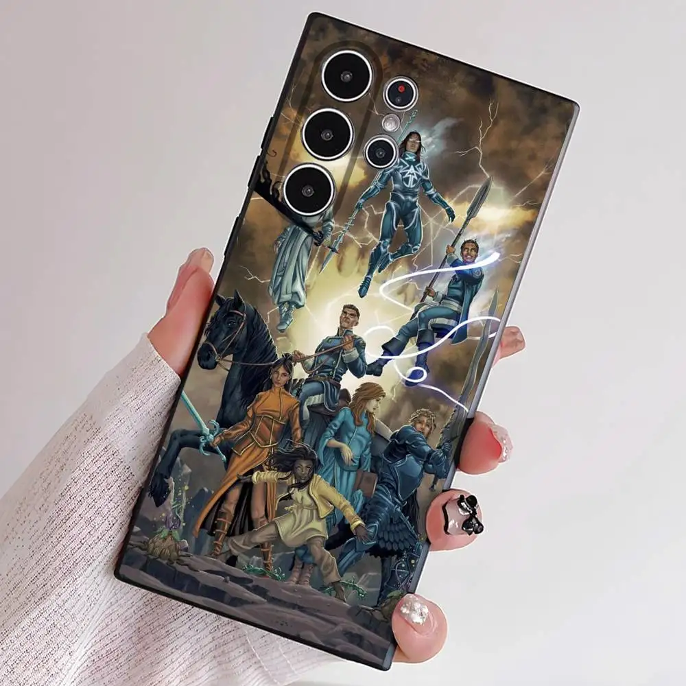 Die Stormlight Archive Knights Handyhülle, hautfreundliche, weiche TPU-Hülle, kompatibel mit Samsung S21/S22/S23/S24/S25 FE/Plus/Ultra