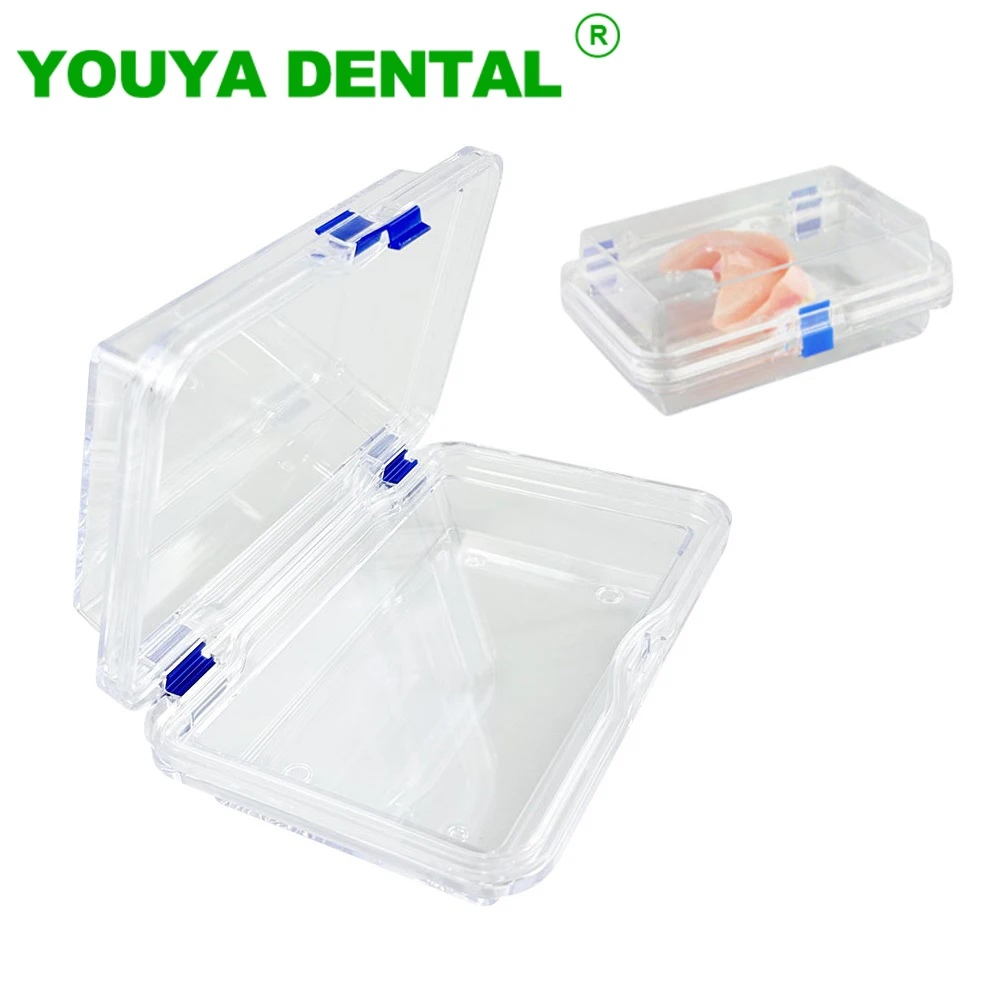 

Dental Membrane Box Plastic Transparent Flexible Film Denture Storage Box Dental Crown and Bridge Box Dentistry Laboratory Tools