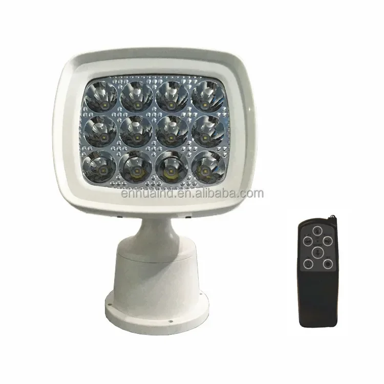 60W LED  Marine Boat Yacht Remote Control Searchlight 12/24VDC