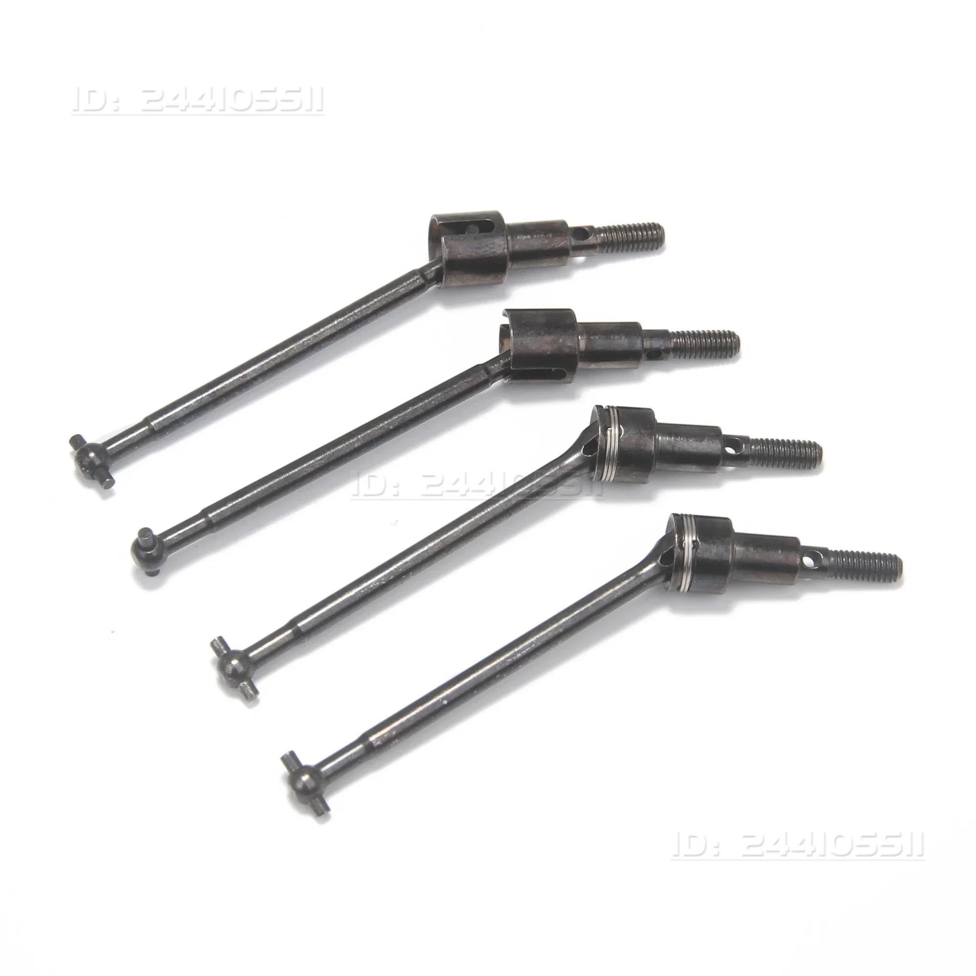 Arbre d'entraînement en métal pour voiture RC, ensemble d'arbre de transmission brossé CVD, Kit d'écrous à douille hexagonale pour modèle de véhicule SCY 1/16, pièce de rechange améliorée pour bricolage, jouet