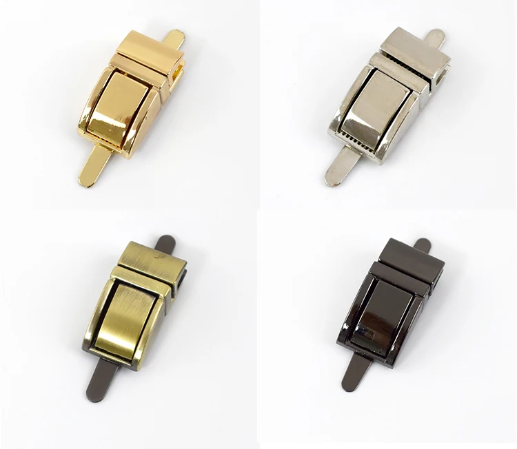 2/4pcs Deepeel Bag Metal Locks Buckle Twist Turn Lock Snap for DIY Purse Clasp Replace Repair Bags Closure Hardware Accessories