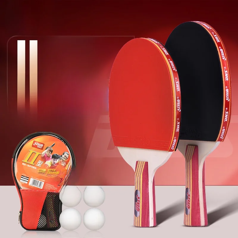 set-de-raquetas-de-tenis-de-mesa-doble-felicidad-rojas-para-principiantes-ninos-y-estudiantes-de-primaria-raqueta-de-p