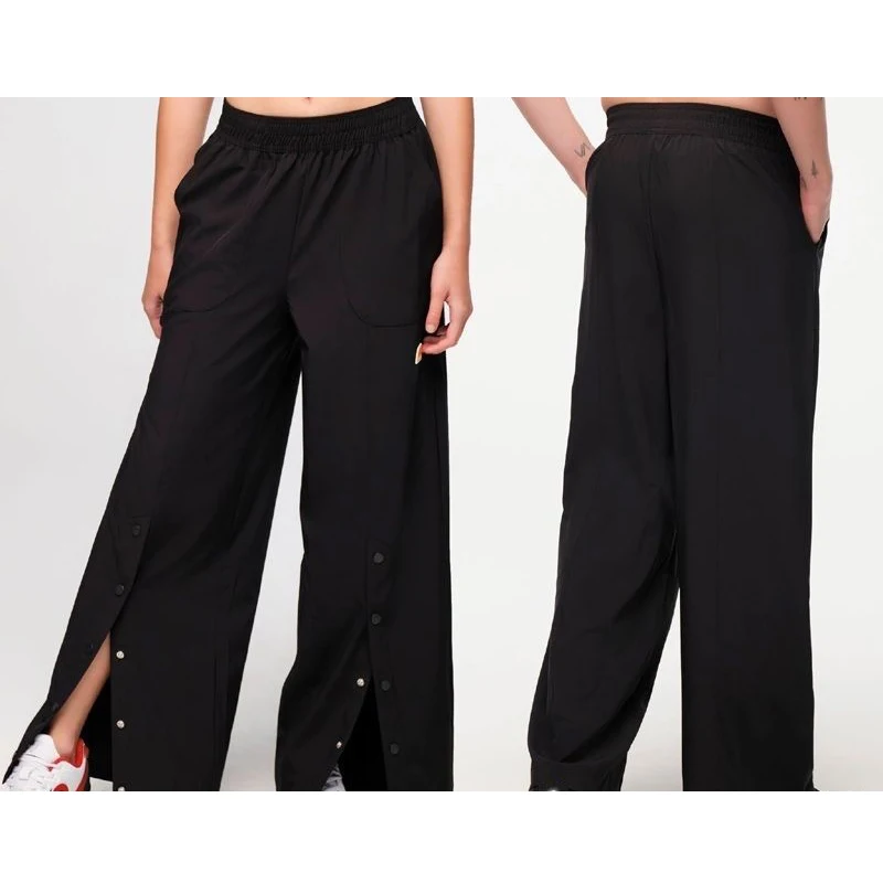 جديد ربيع 2025 سراويل سريعة الجفاف سراويل مفتوحة للرجال والنساء نسخة فضفاضة للياقة البدنية الرياضية