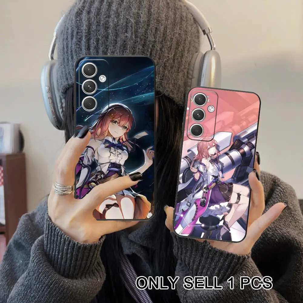 HSR Asta Phone Case for Samsung Galaxy S26 S25 S24 S23 S22 S21 S20 Note20 Plus FE Ultra Soft TPU Shockproof Cover