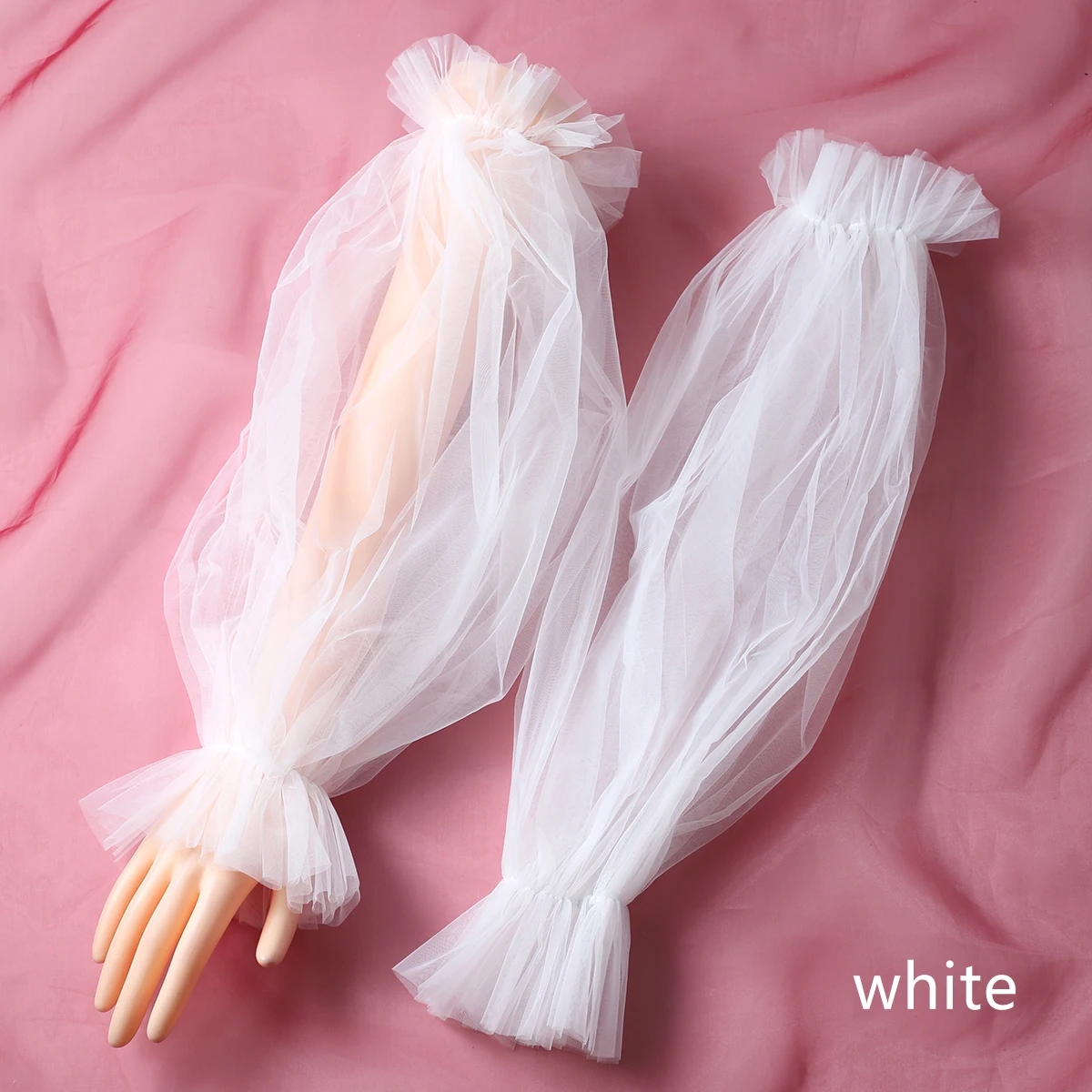 

Bridal Gloves Full Of Elegant Style White Ladies' Dress Up Wedding Gloves Suitable For Party