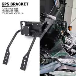 F850 gs adv 2019-nova motocicleta pára-brisa suporte do telefone móvel gps placa de navegação suporte para bmw f750gs f850gs