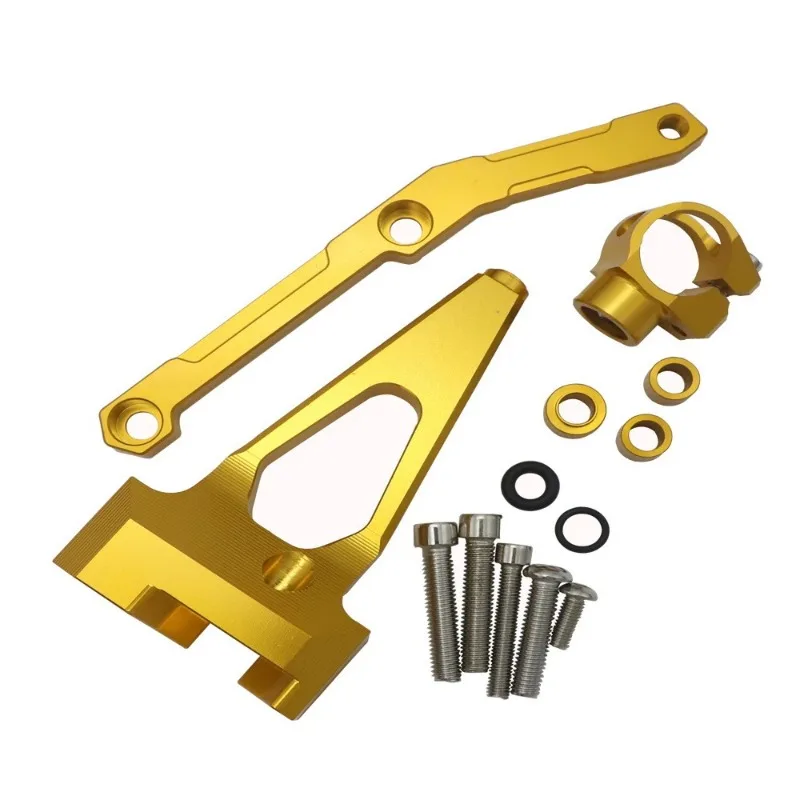 

MT-09 Motorcycle Parts Modified Steering Shock Absorber Stabilizer Damper Titanium Ruler