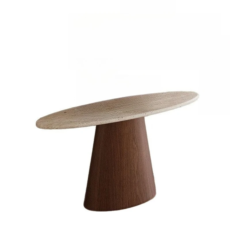 LTT Zen incense table tribute table middle hall living room entrance cabinet retro Chinese arc