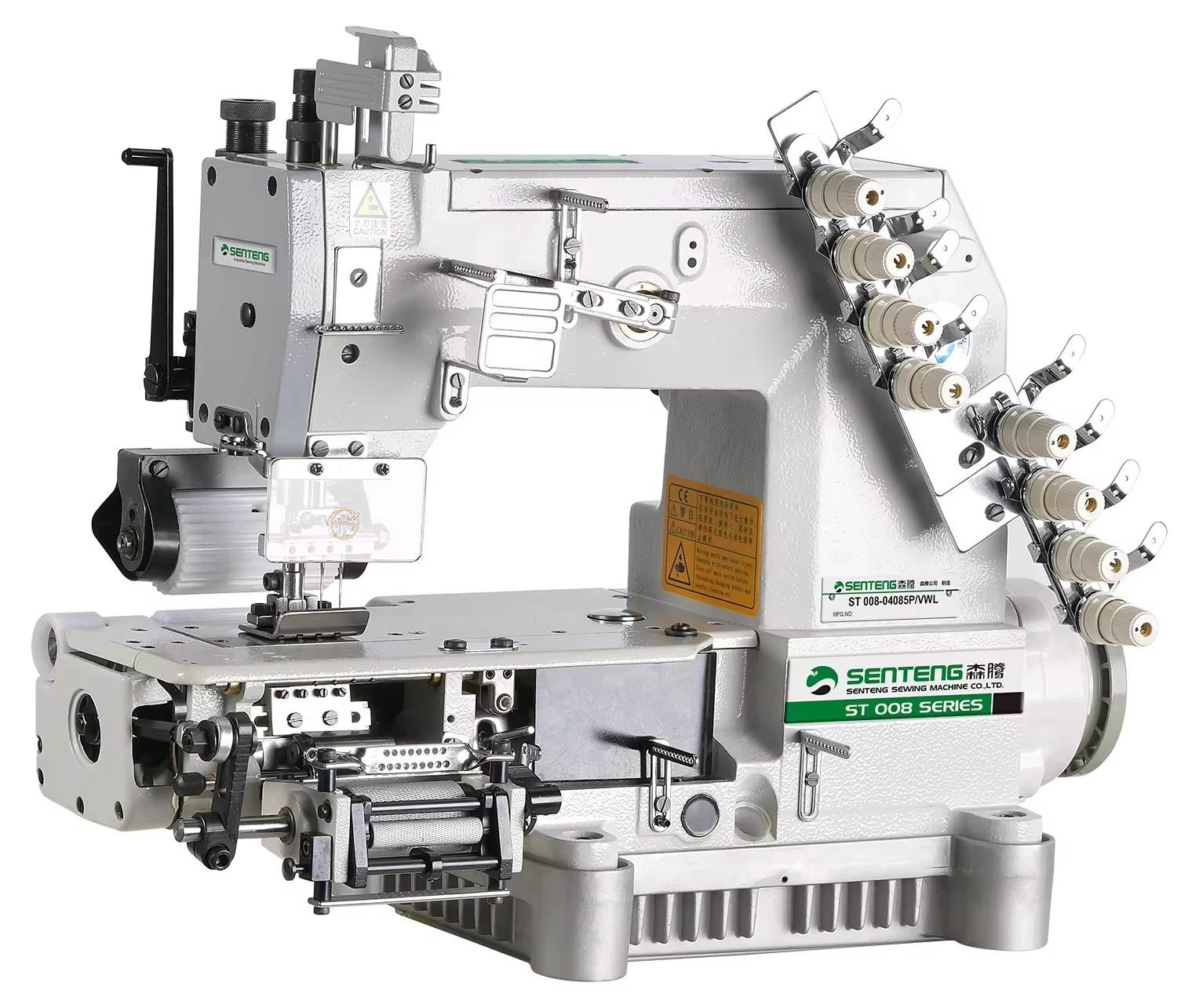 

ST- 008-04085P/VML(C) Elastic Inserting/ Attaching Industrial Sewing Machine for Jogging Pants