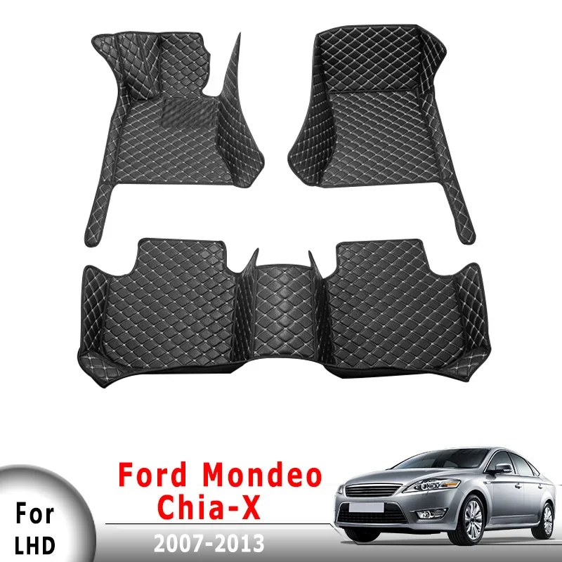 Carpets For Ford Mondeo Chia-X 2013 2012 2011 2010 2009 2008 2007 Car Floor Mats Interior Accessories Styling Dash Floorliners