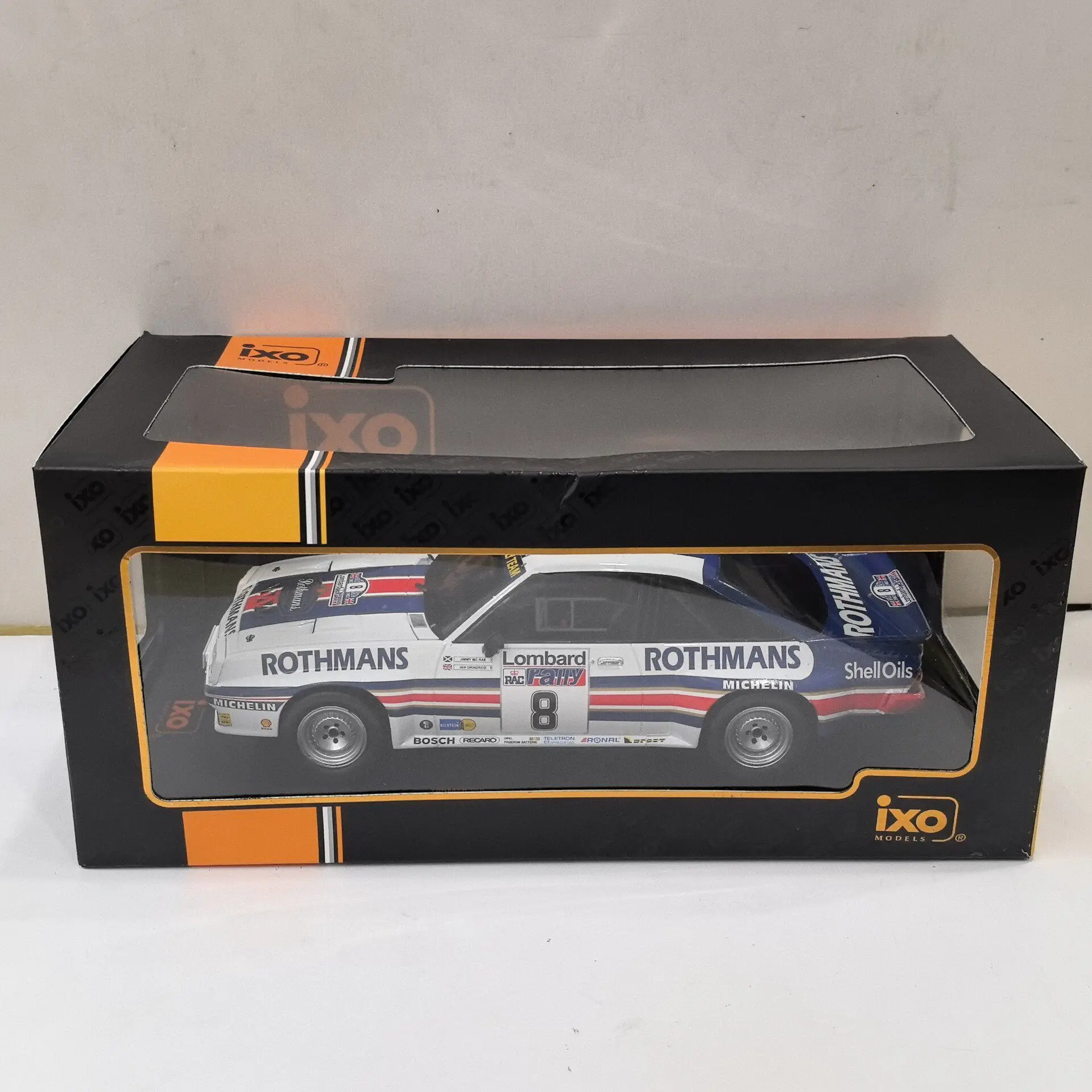 

Модель IXO 1/18 OPEL MANTA из литого металла # Модель автомобиля для ралли 8 1983 S3 из сплава
