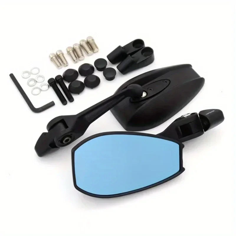 

Universal Motorcycle Rear View Mirror - Aluminum Alloy Adjustable Side Mirror