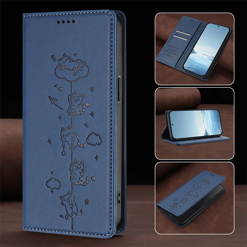 X8 Pro/X8Pro Max Magnetische Hülle für Xiaomi Poco X8 Pro Leder-Ständer-Brieftaschenhülle für Xiaomi Poco X8 Pro Max Fundas Rückseiten-Abdeckung
