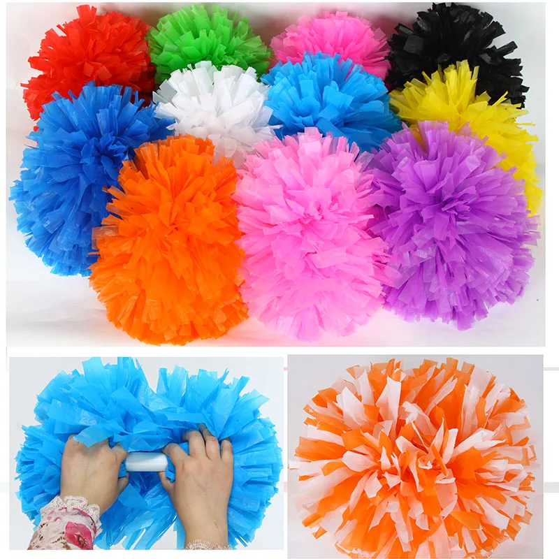 20-piezas-de-pompones-de-plastico-pet-mate-para-animadoras-con-mango-tipo-baston-flores-de-mano-para-animar-en-competiciones-deportivas-en-colores-negro-blanco-y-rojo