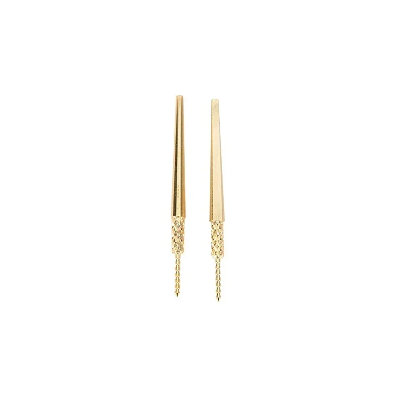 Dental Spiked Tooth Nail Thread Rear Pure Copper Single