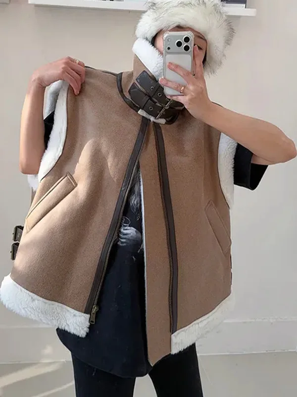 

Зимний женский жилет Thiened, пальто в стиле ретро, хлопковый жилет Fce в стиле пэчворк, верхняя одежда, корейский жилет, большой размер