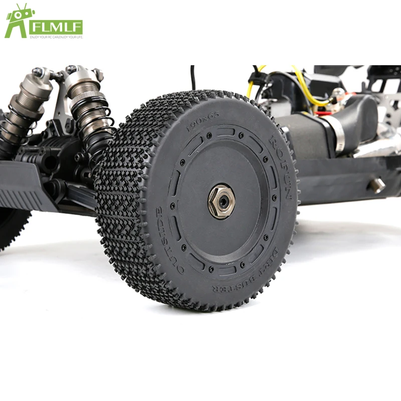 Off-road Small Nail Tire Assembly 2PC for 1/5 Scale Rc Car Gas ROVAN ROFUN D5 F5 RF5 MCD XS5 RR5 Truck Parts