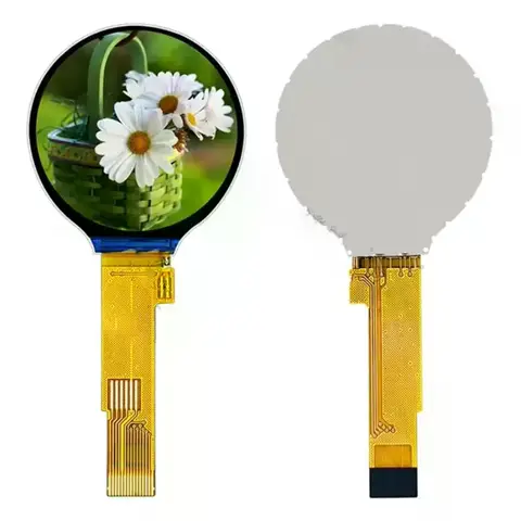1Pcs CST816D Touch IC 240(RGB)*240 IPS 1.28 Inch 12/16PIN SPI TFT LCD Capacitive Touch Round Screen GC9A01 Controller