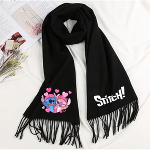 Heißer falscher Kaschmirschalel mit Jungen und Mädchen, Xale Dysney, Weihnachtsgeschenk und Kindergeburtstag, Winter und Herbst 8 Hauptverkaufsmantel mit Fransenkind - №1