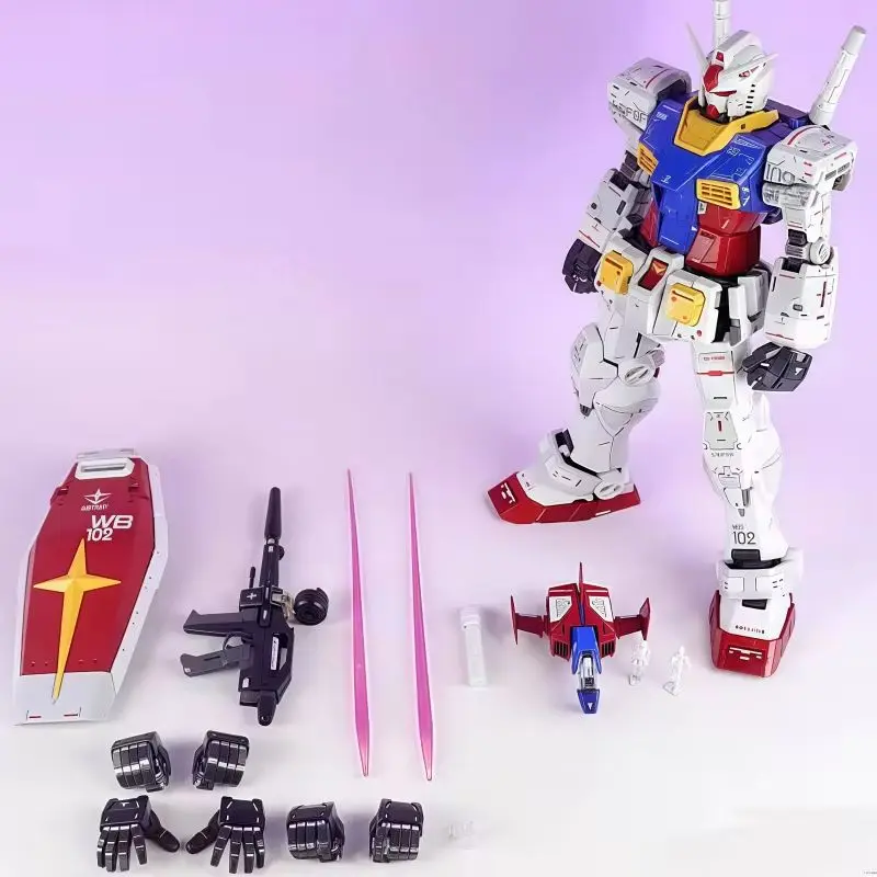 ホット Changlong モデル 5501 Rg 1/144 Rx-78-2 Ver 2.0 アセンブリモデルキット可動ジョイント高品質グッズロボットモデル子供