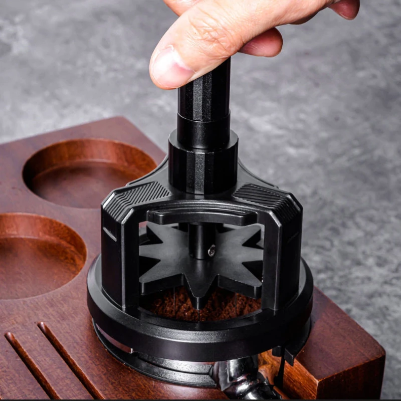 WDT Tool Espresso Distribution Tool Magnetic Base Adjustable Height Coffee Needle Distributor Clump Breaker