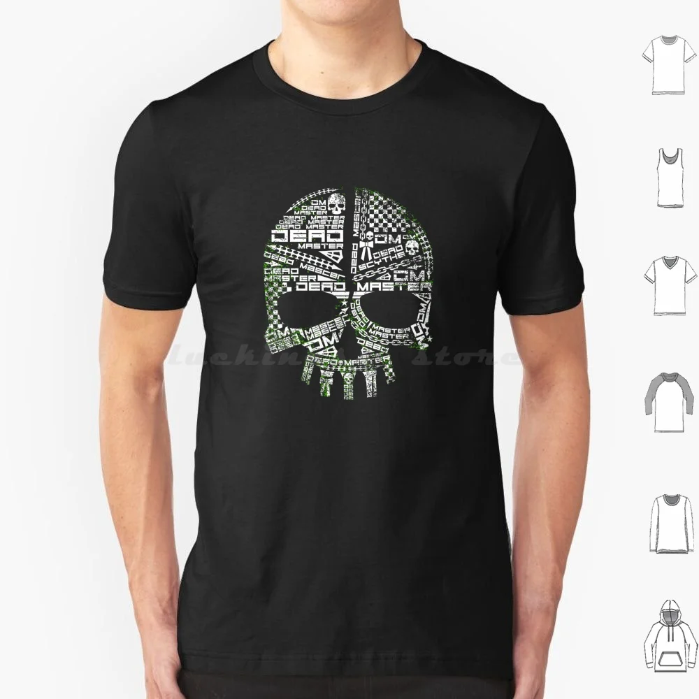 Camiseta Dead Master 6xl, camiseta fresca de algodón, tirador negro, tipografía negra, Brs Nerd, Anime, Manga, videojuego, Geek Dead Master Scythe