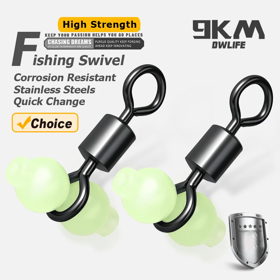 9KM 3 Way Swivels G… - image