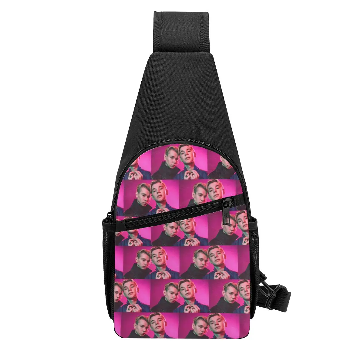 Marcus And Martinus Sweden Norway Eurovision Chest Bag Men Sling Crossbody Backpack Chest Bag Hiking Daypack Shoulder Bag