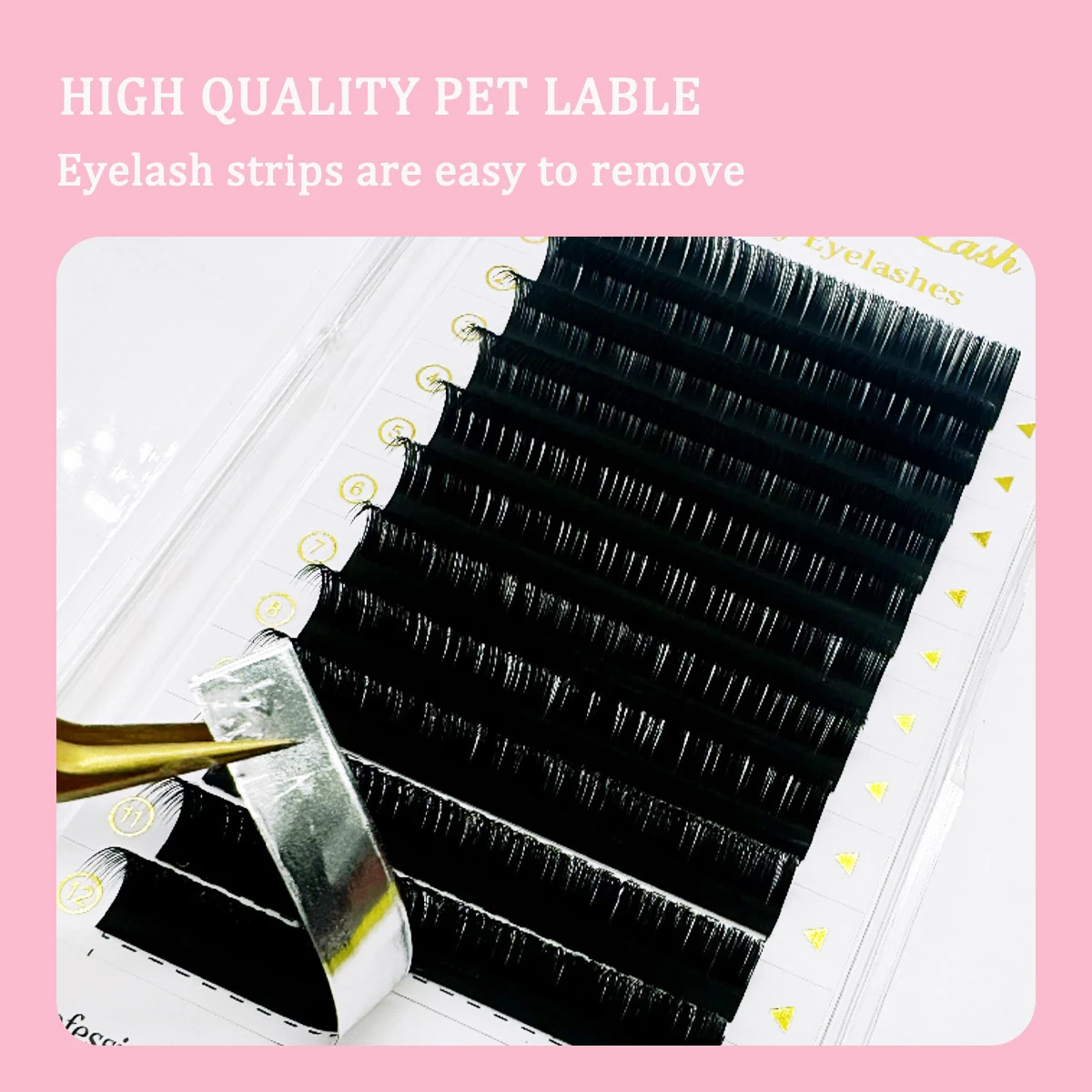 Camellia False Eyelashes 0.05 0.07 LJ LC LB curl Eyelash Extensions Soft False Eyelashes Upgrade Premium Individual Lashes