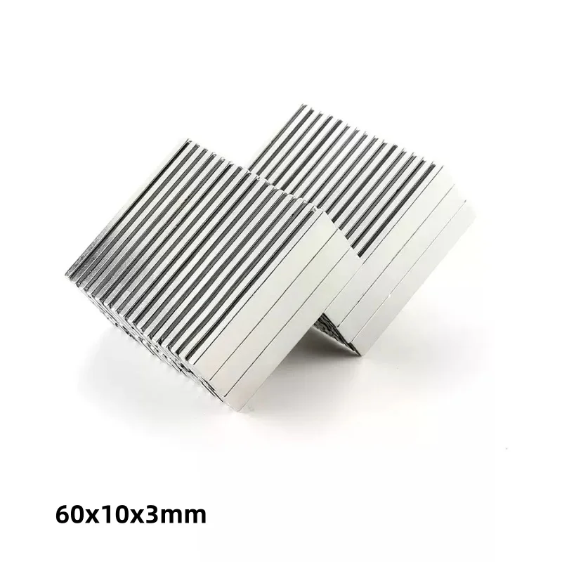60x10x3mm Quadrate Strong Magnets 60mm*10mm x3mm For Home Refrigerators, Offices DIY 60x10x3 mm  60*10*3mm
