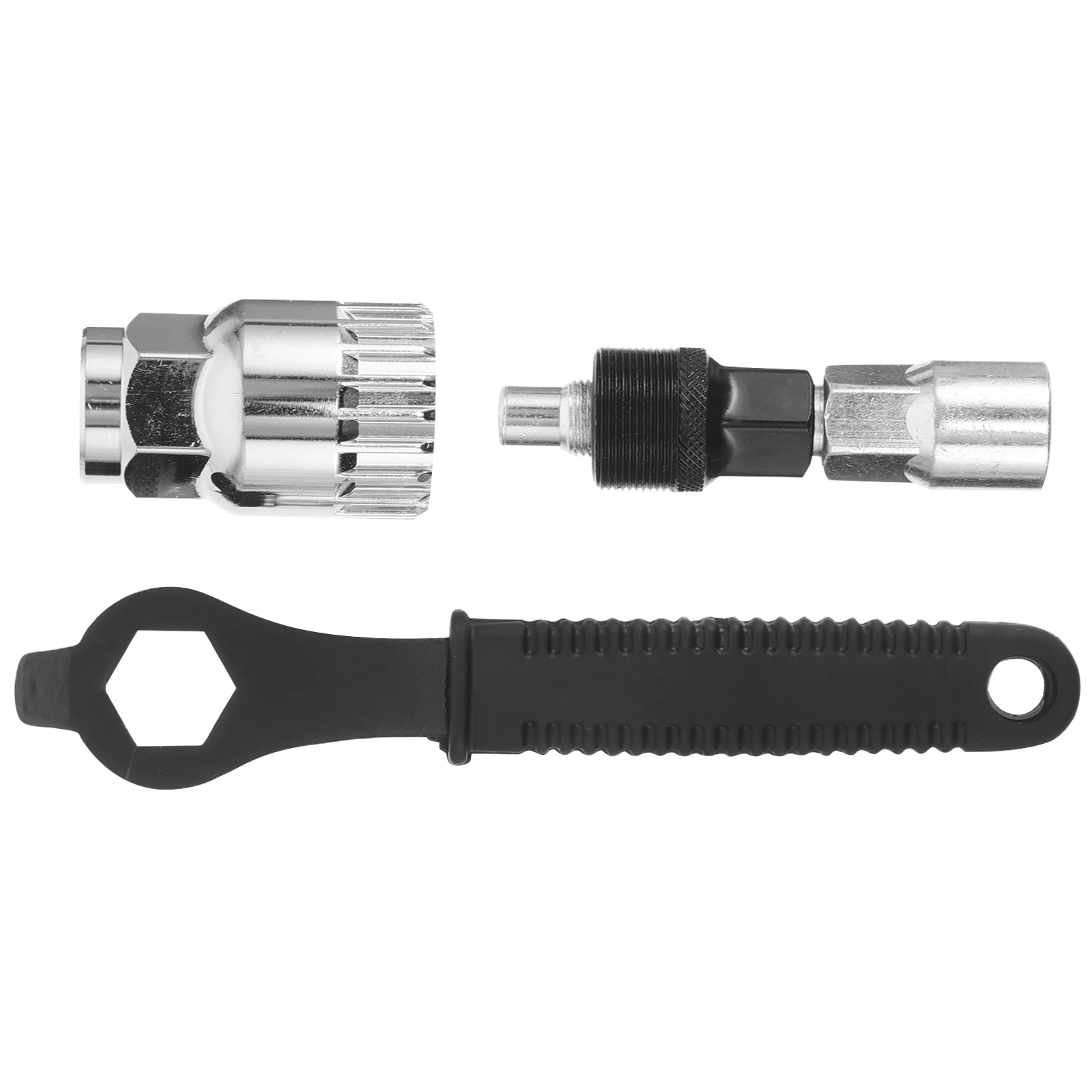 

1Set Bike Tool Kit Bottom Bracket Crank Removal Sprocket Remover Bicycle Repair Maintenance Multifunctional Set