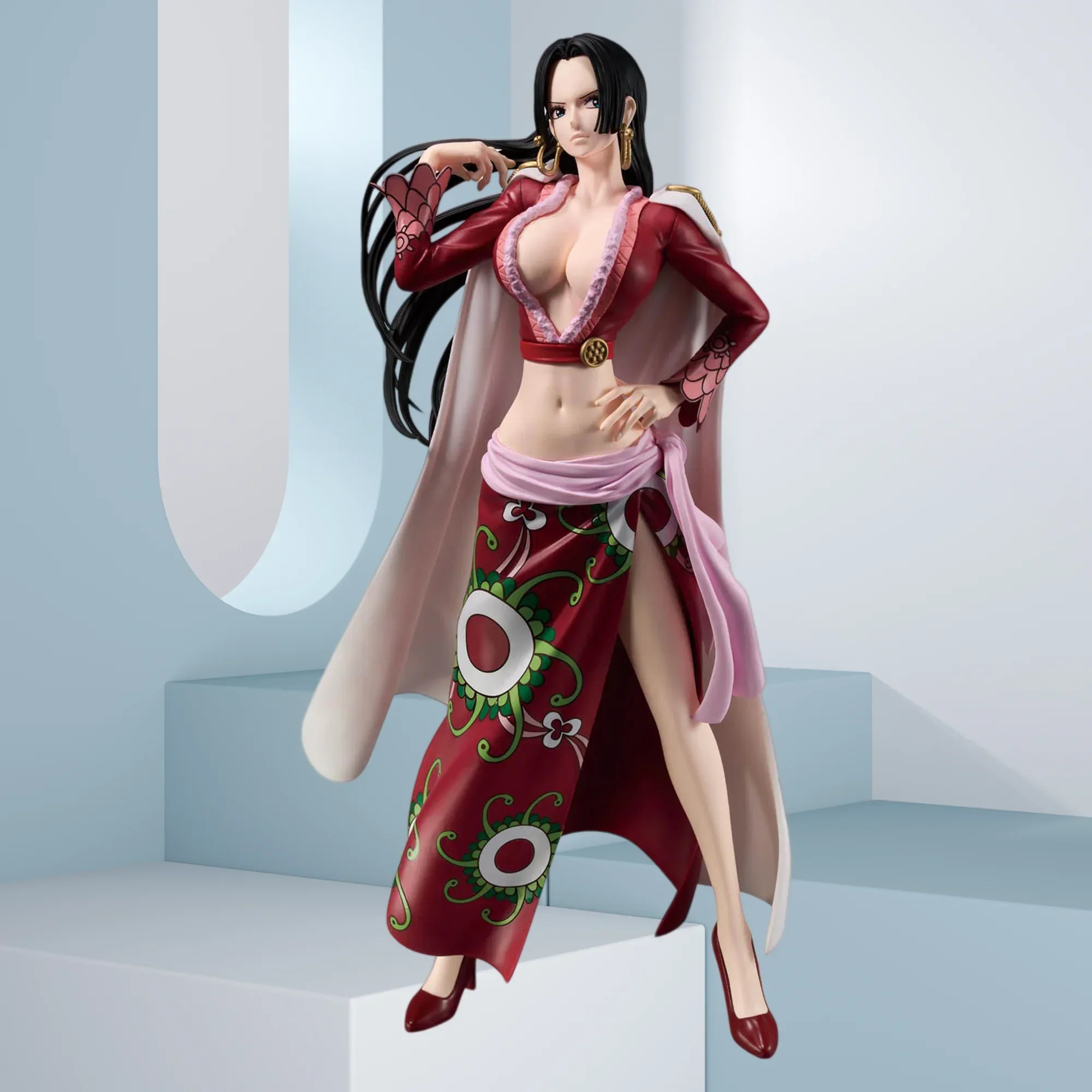 In Stock Bandai Spirits One Piece Grandista Boa Hancock 28cm PVC Anime Action Figure Collectible Model Toy Desktop Gift Kids view 4
