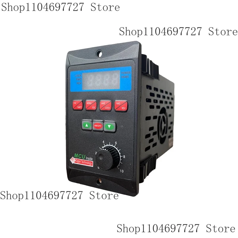 Single 220V Three-Phase Asynchronous Motor Frequency Converter General Governor 120W200W400W750W Simple Miniature