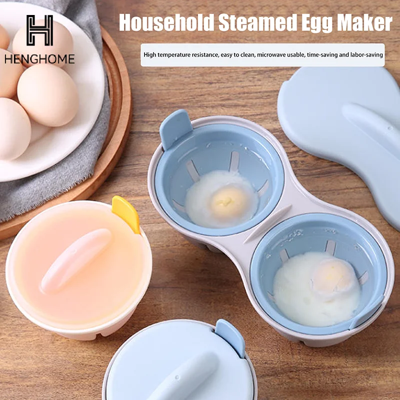 Silicone Egg Cooker 1/2 Cavity Microwave Egg Poacher For Boiled Eggs And Poached Eggs Kitchen Cooking Gadgets Poached Egg Cups
