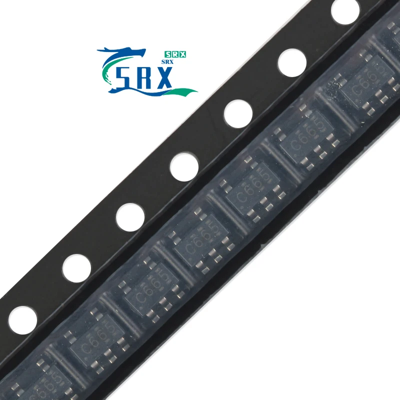 Chip logico SMD con interruttore analogico a canale singolo originale SN74LVC1G66DBVR SOT-23-5