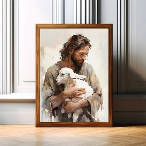 Schwarz -Weiß -Jesus -Glaube Cruz in Hill Poster Impression Malen moderne religiöse Bildschirmwandkunst HD -Bild für die Heimdekoration 10 Hauptverkaufsaufkleber Jesus Branco - №6