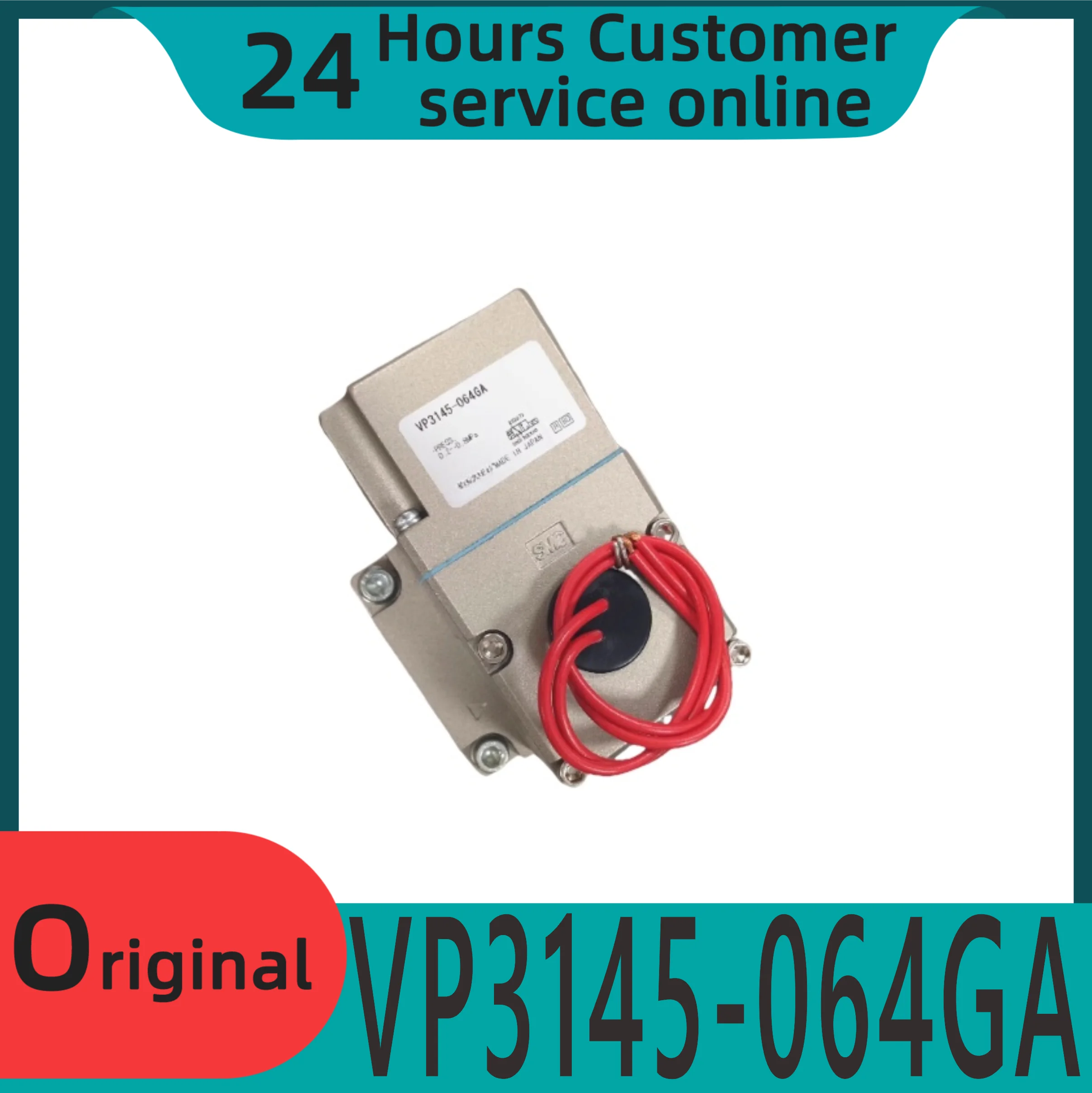 

Совершенно новый оригинальный электромагнитный клапан VP3145-064GA.