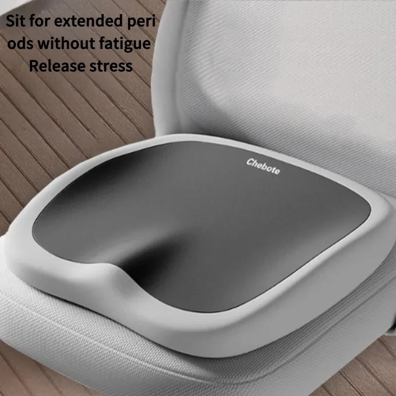 Cojín ergonómico para silla de oficina de espuma viscoelástica, soporte ajustable para cadera y cintura, comodidad portátil para el hogar, el coche y la oficina, 1 pieza