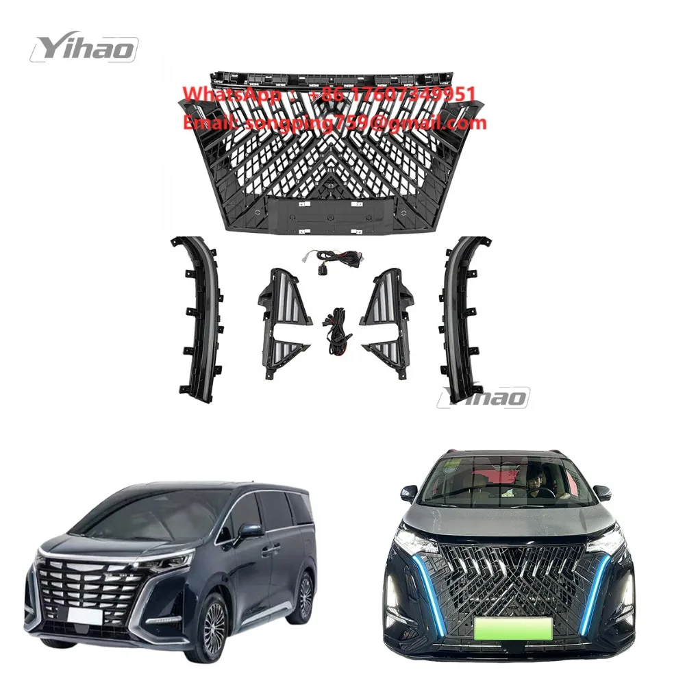 Direct Factory Wholesale Body Kit Front Bumper for BYD Denza D 9 Upgrade Alphard Front Grille