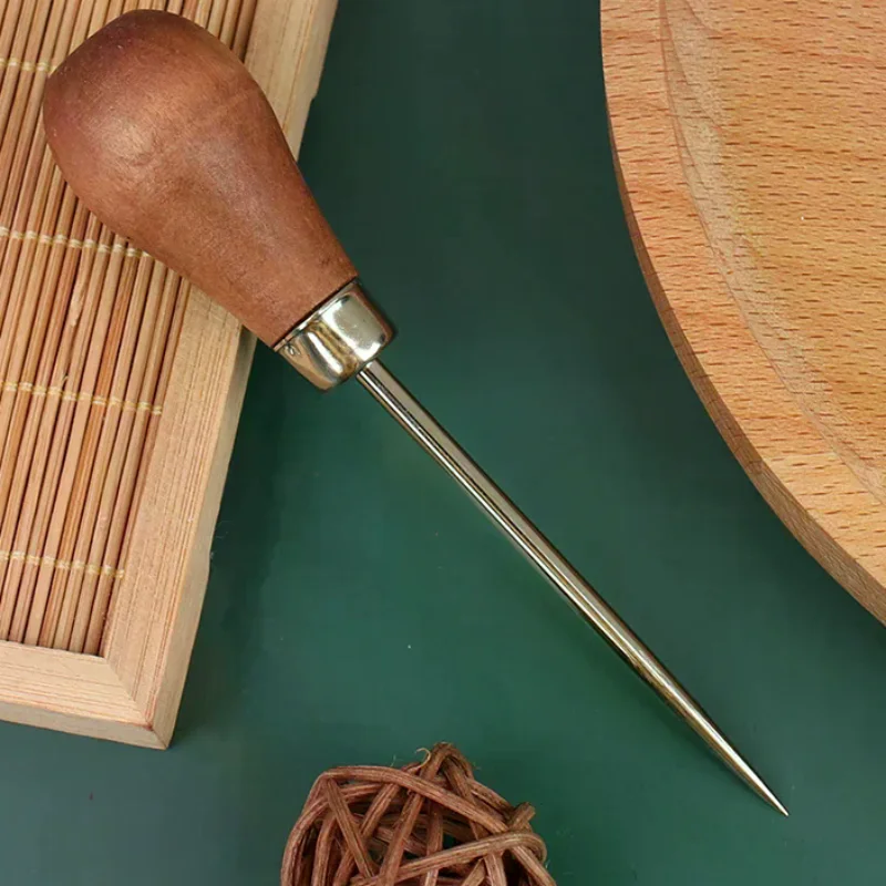 DIY Leather Tent Sewing Awl Shoes Repair Tool Hand Stitcher Leather craft Awl