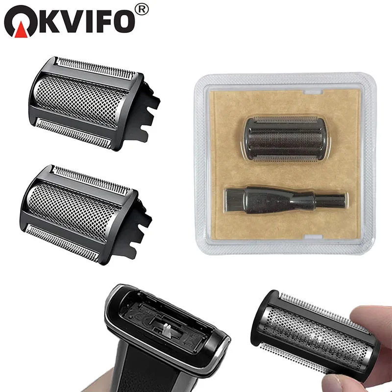 KVIFO 1/2/3 Pcs Pro Replacement Foil Head Fit For Philips Series 6000 & 8000,BRL126, BRL136,BRL146 BRL130 BRL140 Women Shaver