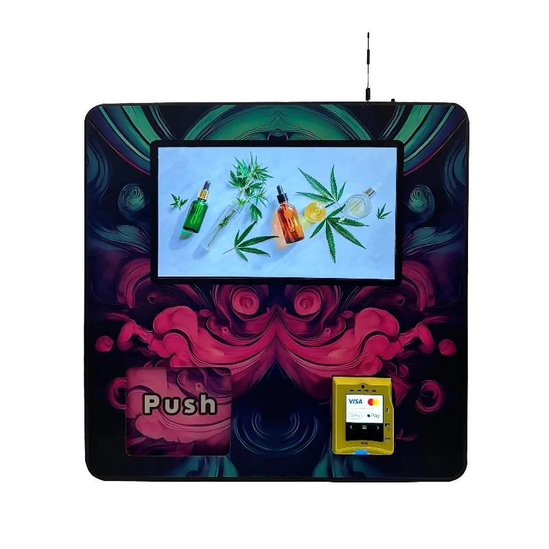 24h Self Service Nail Art Beauty Snacks Drinks Combo Vending Machine Small Multi Payment Supplier