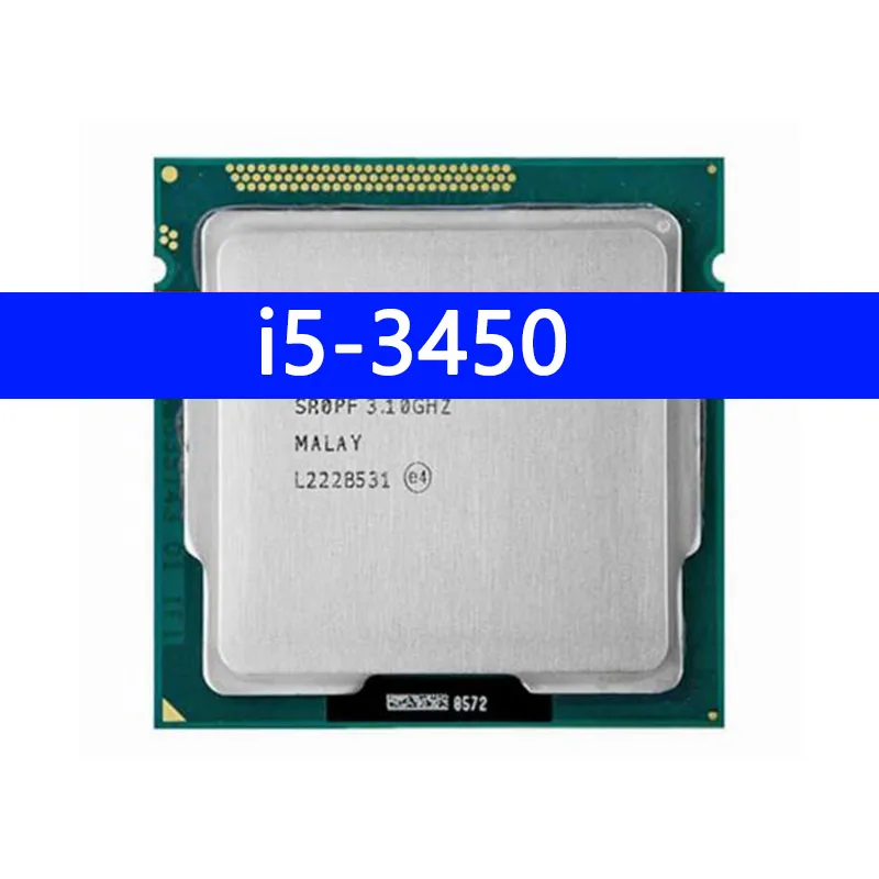 i5-3450 I5 3450 3.1 GHz SR0PF Quad-Core Quad-Thread CPU Processor L2=1M L3=6M 77W LGA 1155