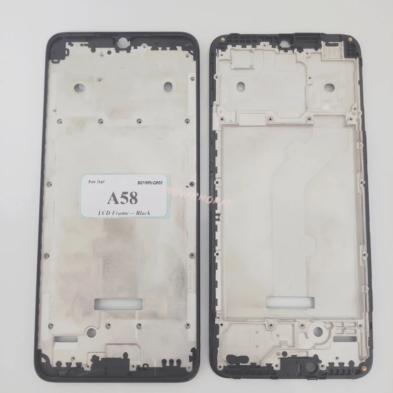 LCD Frame Front Middle Housing Cover Chassis Bezel For Itel A49 / A58 / A58 PRO / A661 A661L Front Cover Case